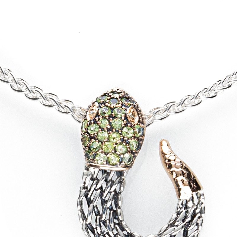 collana Medievale serpente cerchietti