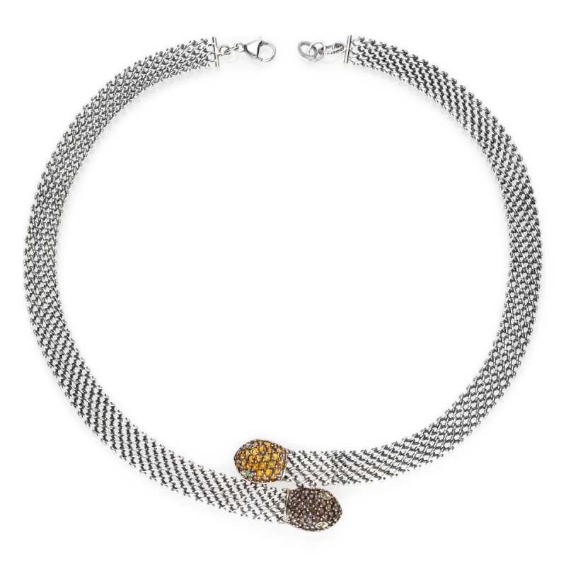 collana Medievale serpente morbida