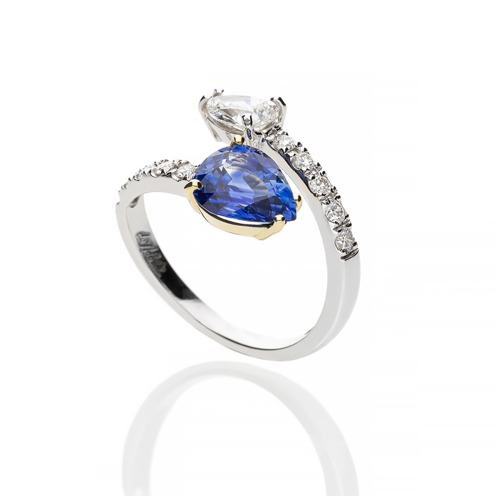 copy of Solitario Abbraccio gold18kt 2