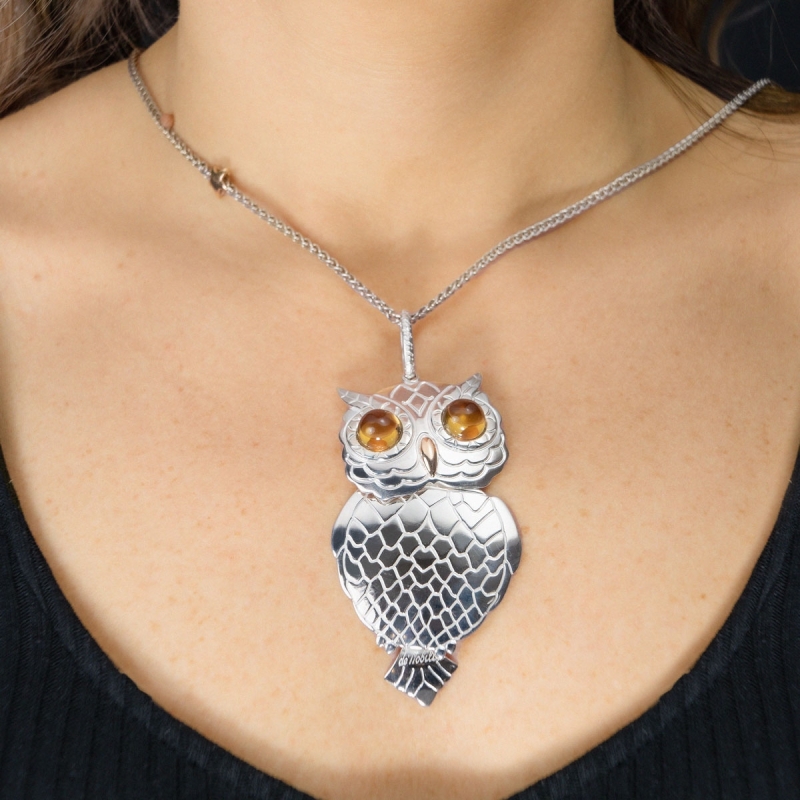 Civetta, big silver& gold9kt