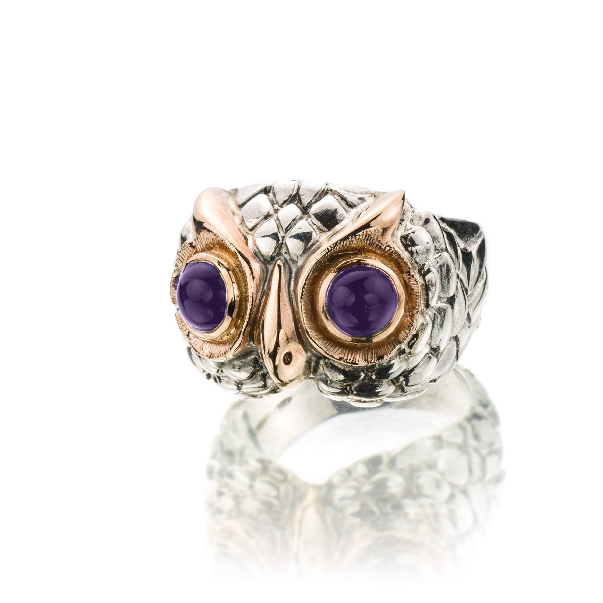 Anello Civetta new viola