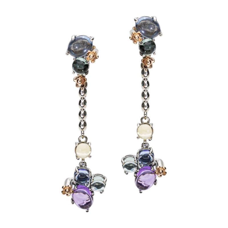 Positano pendant earrings