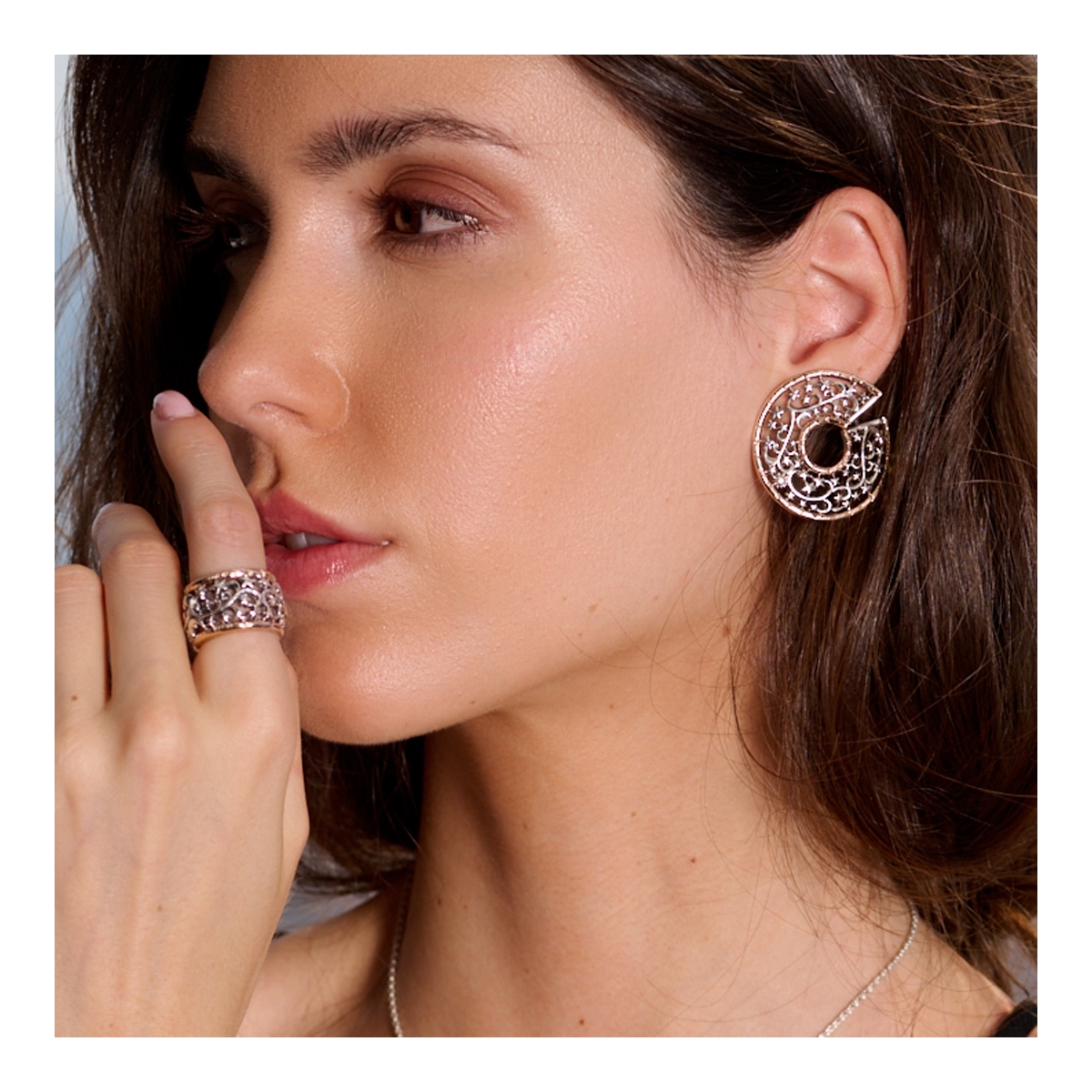 Orecchini Polvere di Stelle cerchio grande