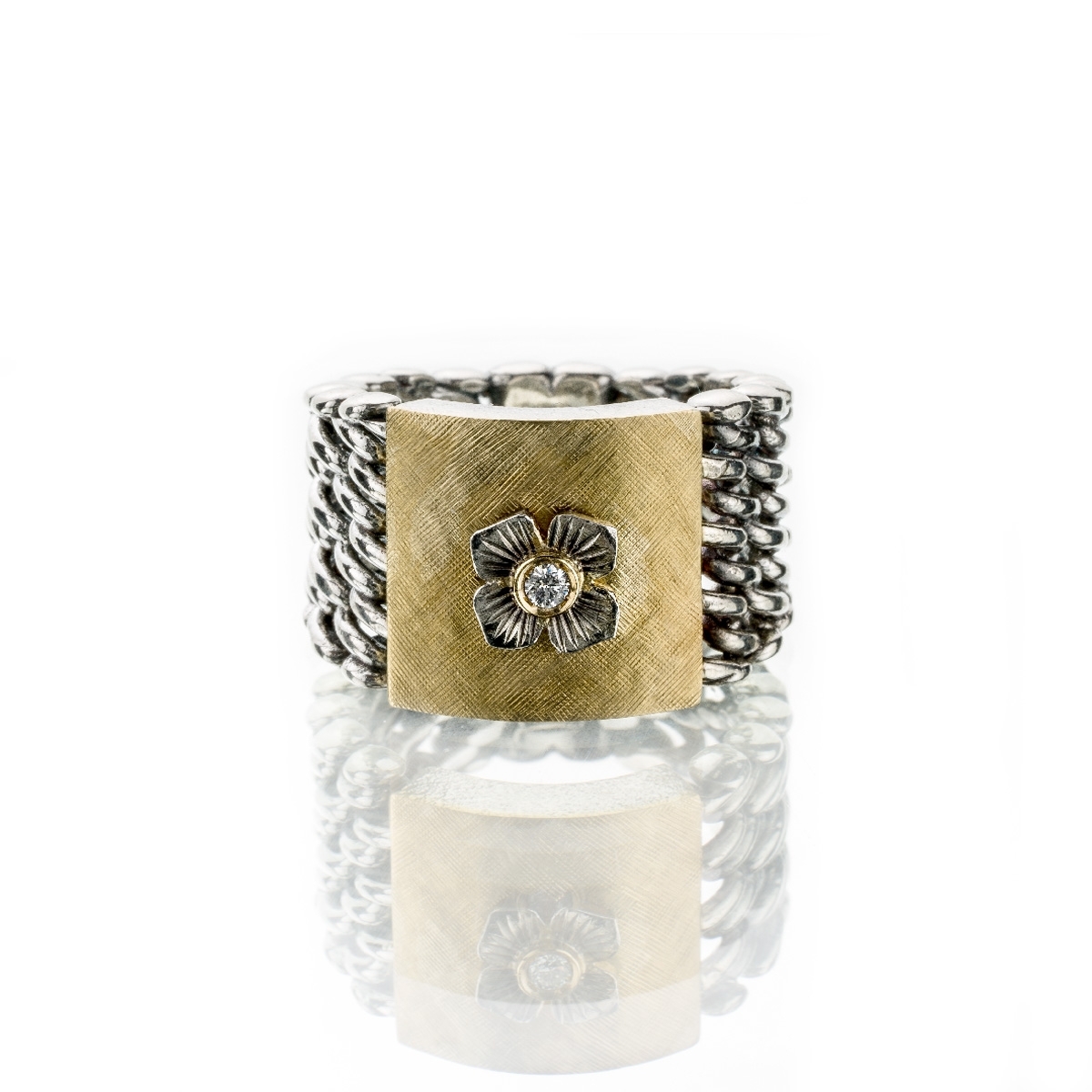 Medievale grande gold18kt&silver