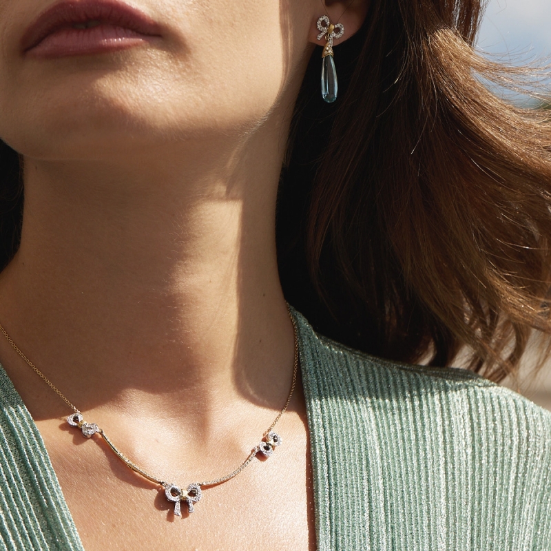 copy of Nodi fiocchetto oro18kt