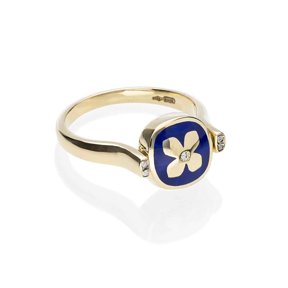 copy of Solitario Abbraccio gold18kt