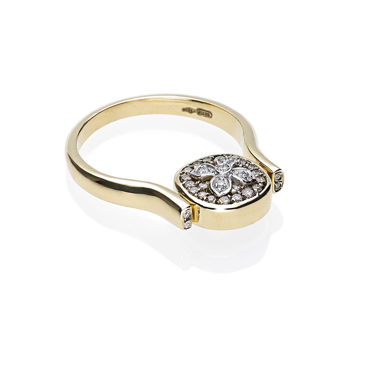 copy of Solitario Abbraccio gold18kt