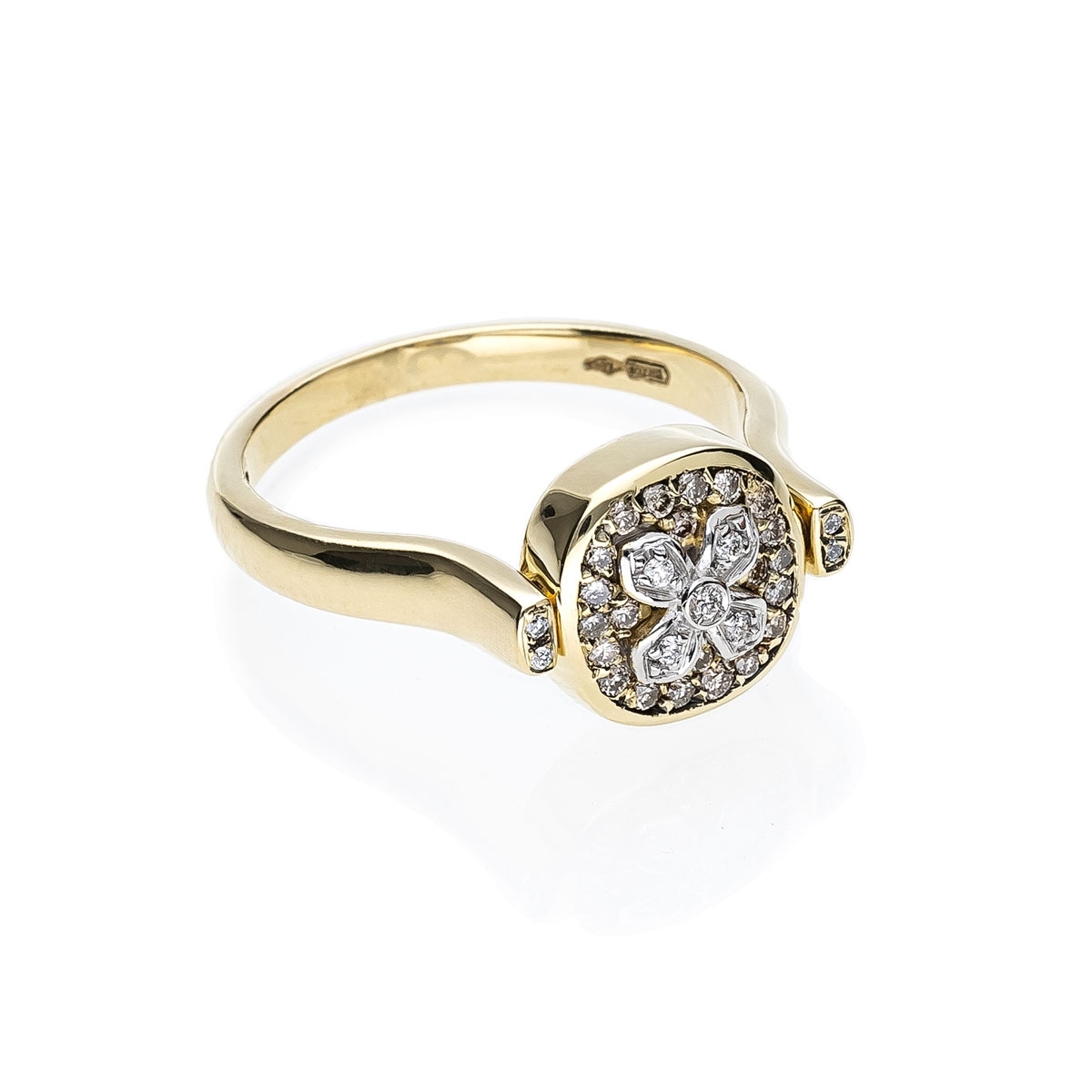 copy of Solitario Abbraccio gold18kt