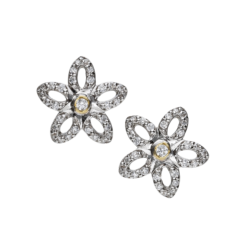 copy of Raggio di sole quadrato  piccolo gold18kt