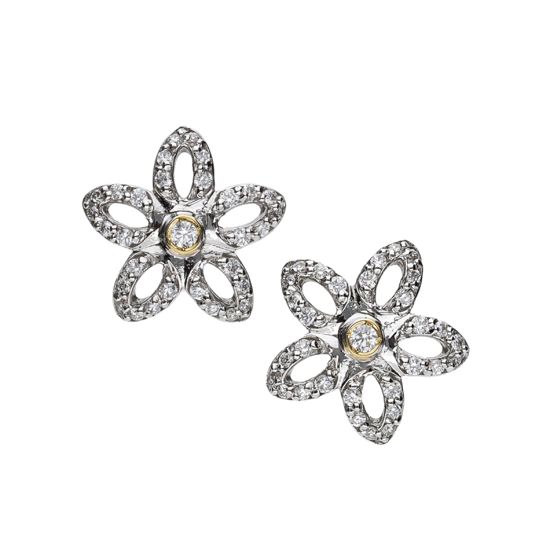 copy of Raggio di sole quadrato  piccolo gold18kt