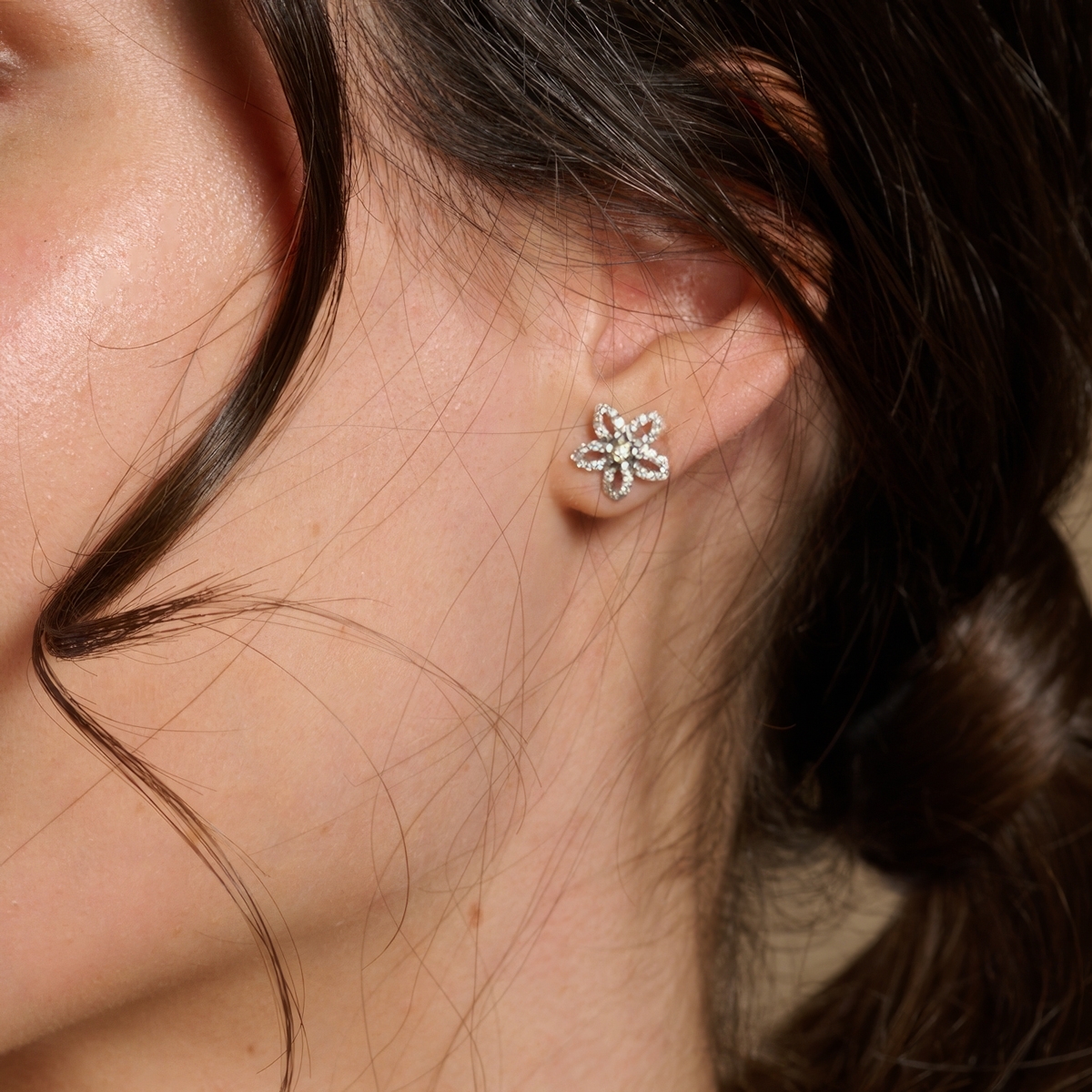 copy of Raggio di sole quadrato  piccolo gold18kt