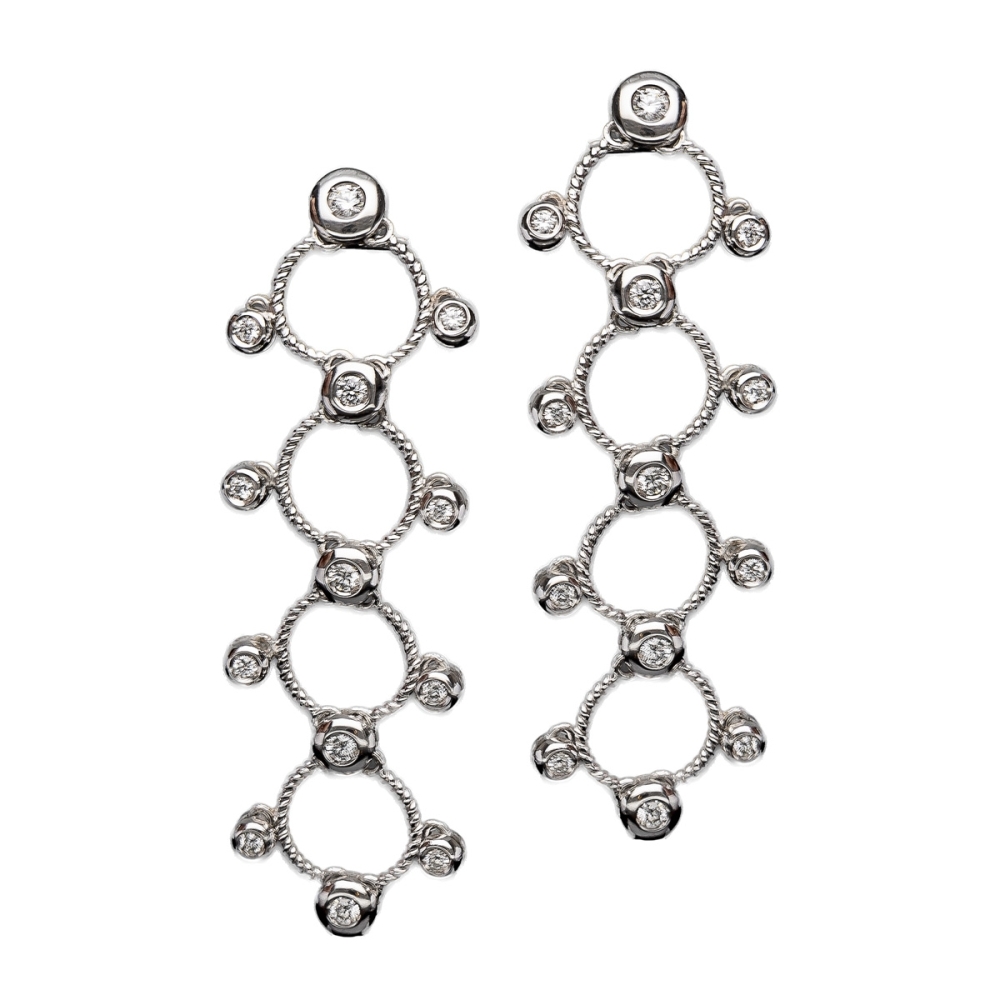 orecchini Intrecci archetti oro 18kt