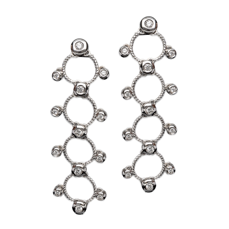 orecchini Intrecci archetti oro 18kt