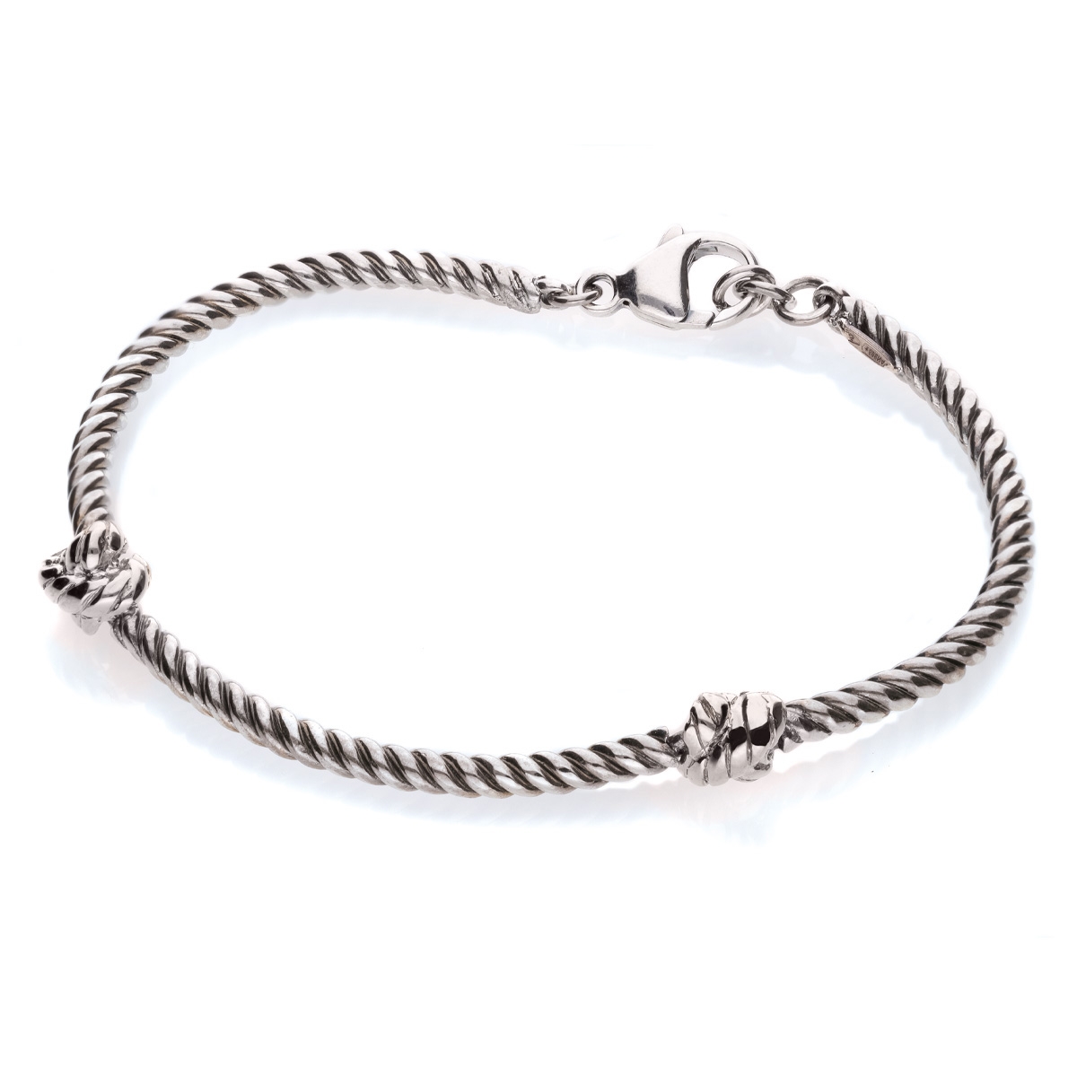 Bracciale Nodi intreccio argento