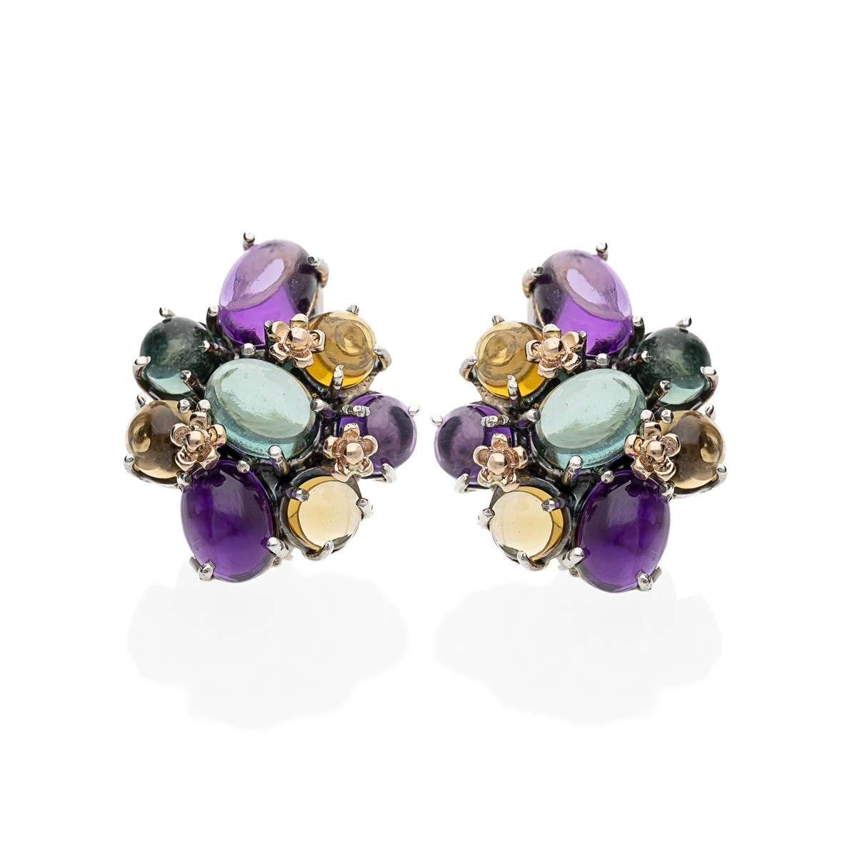 Positano lobe earrings