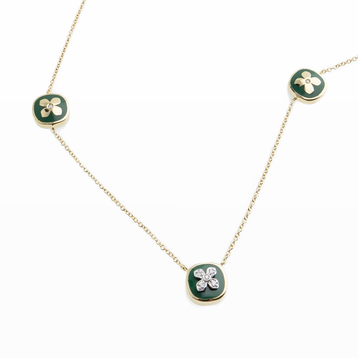 copy of Solitario Abbraccio gold18kt