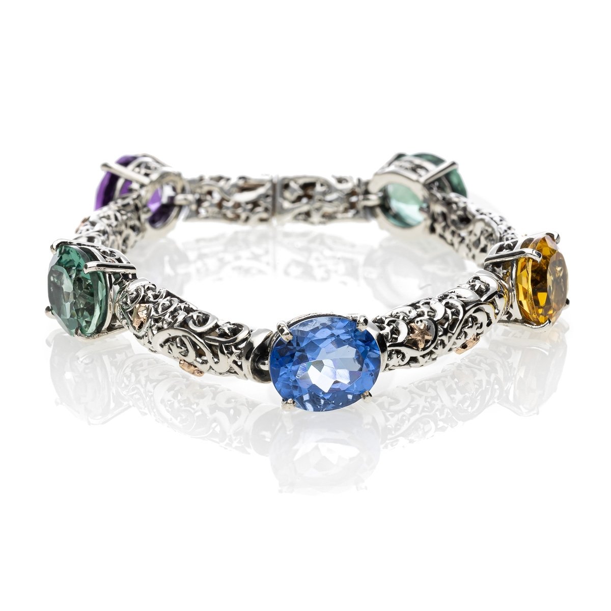 Polvere di Stelle bridges with stones bracelet