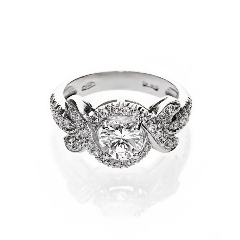 copy of Solitario Abbraccio gold18kt