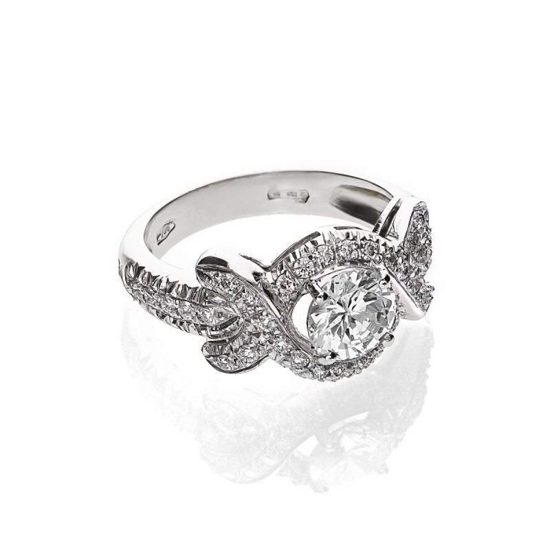 copy of Solitario Abbraccio gold18kt