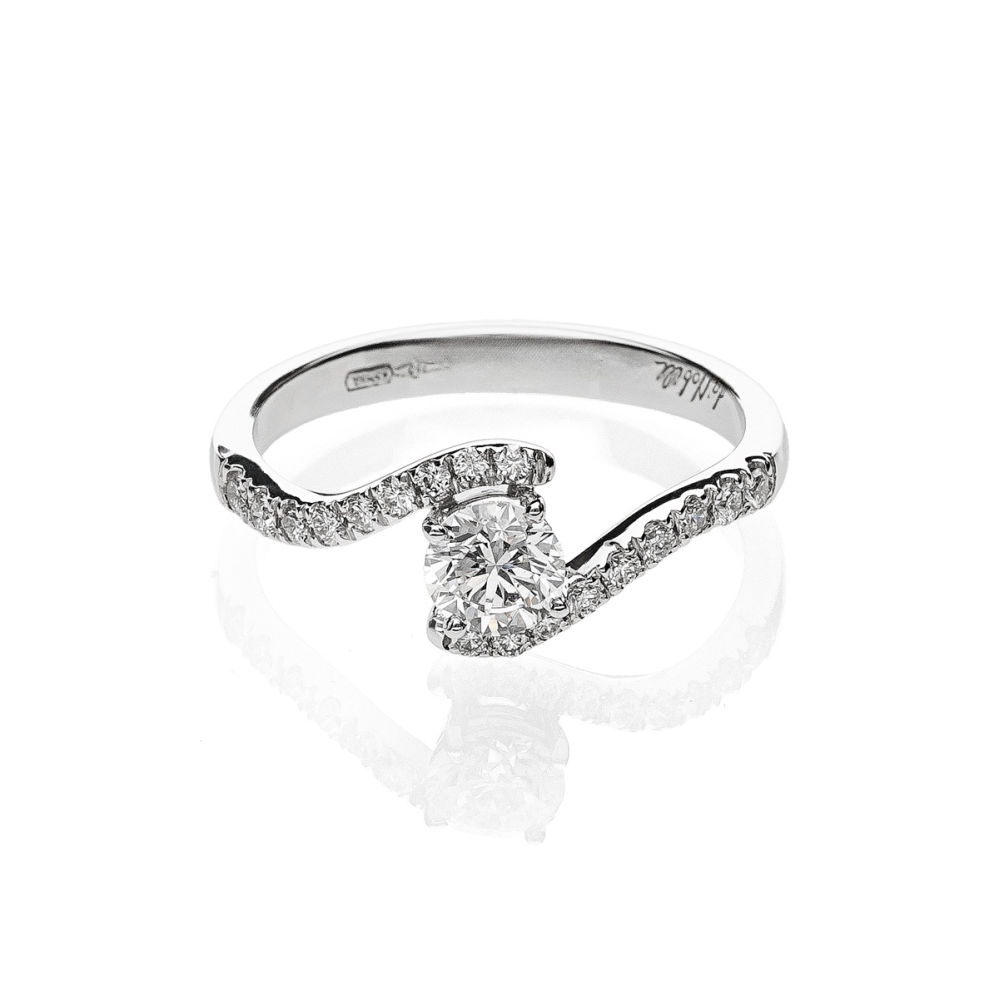 copy of Solitario Abbraccio gold18kt 2