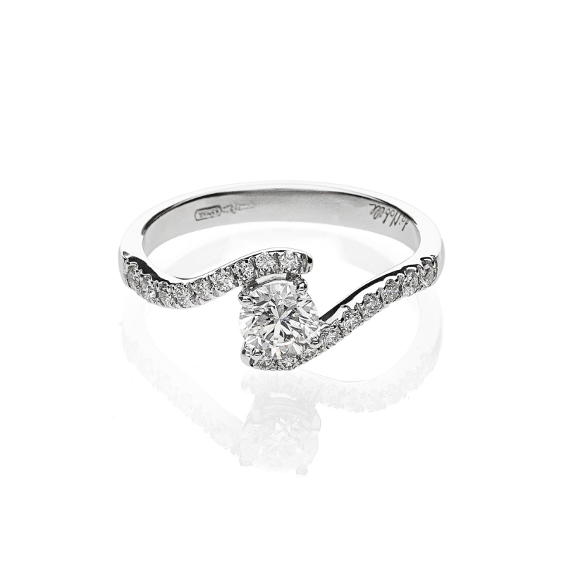 copy of Solitario Abbraccio gold18kt