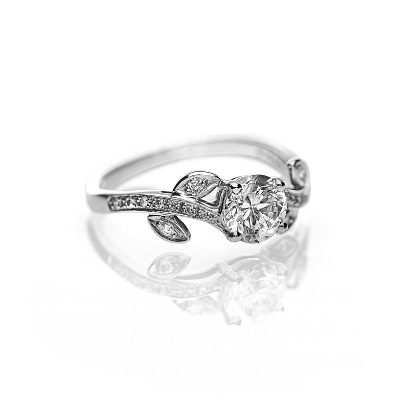 copy of Solitario Abbraccio gold18kt