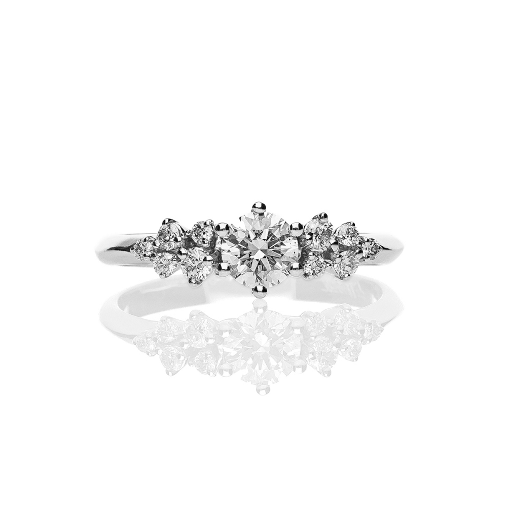 copy of Solitario Abbraccio gold18kt