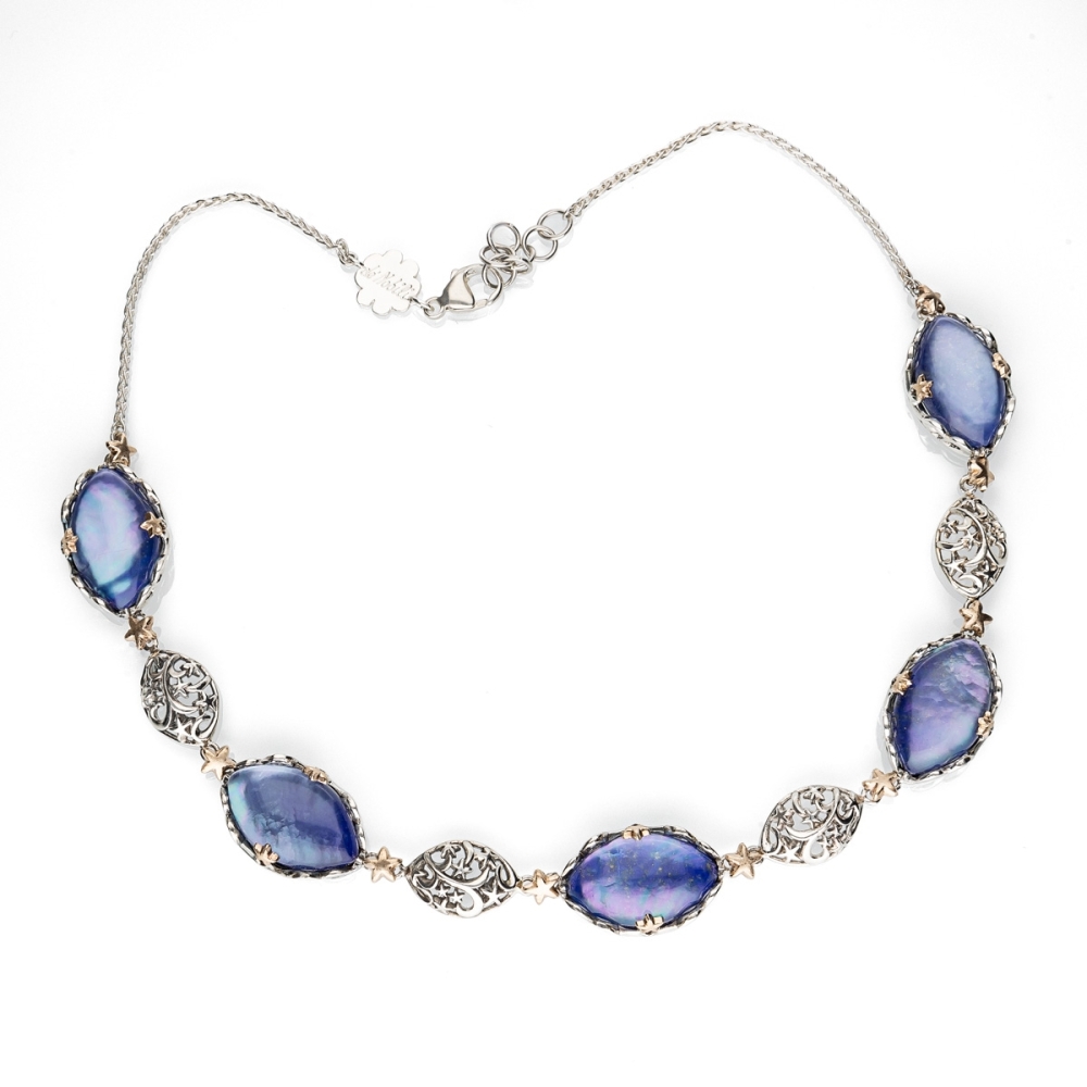 Polvere di Stelle necklace with 5 domes