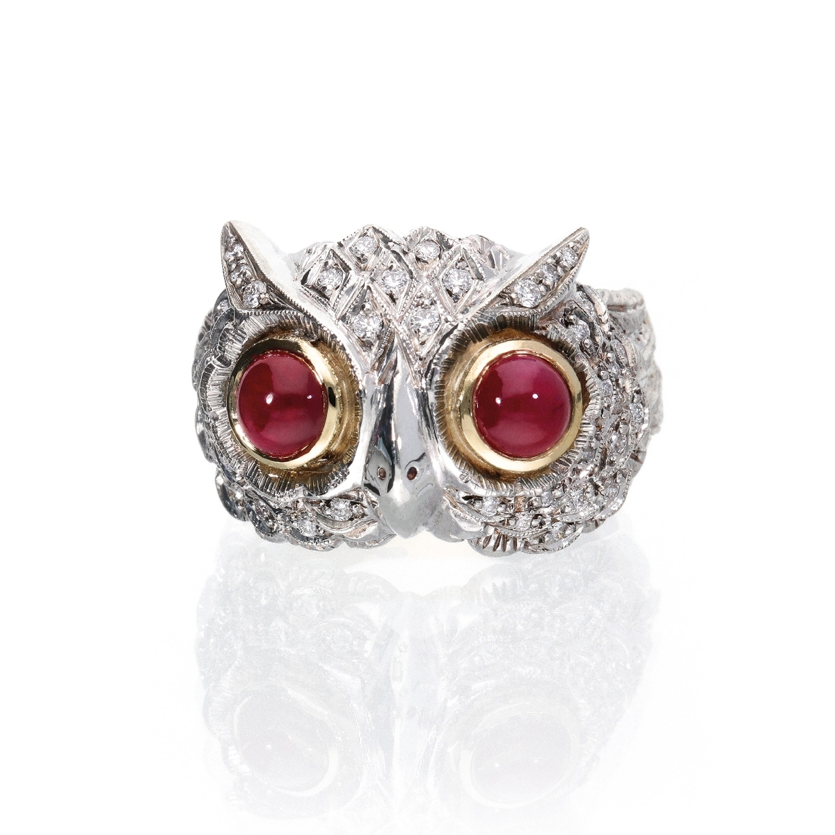 Anello Civetta Classic rossa