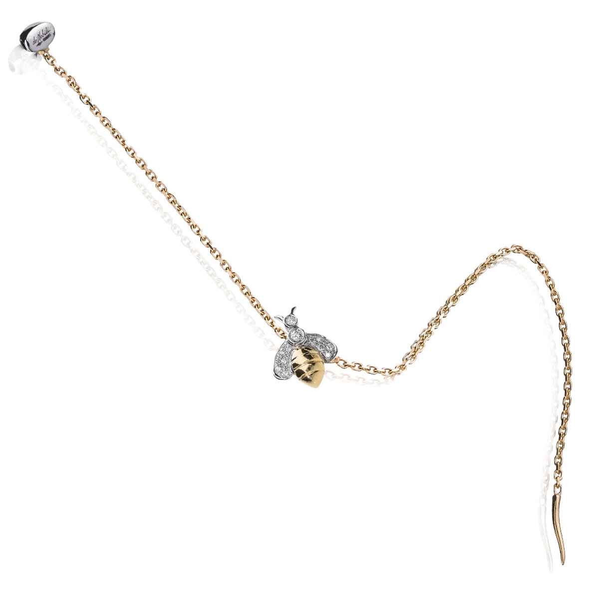 Api fiore di pesco gold18kt