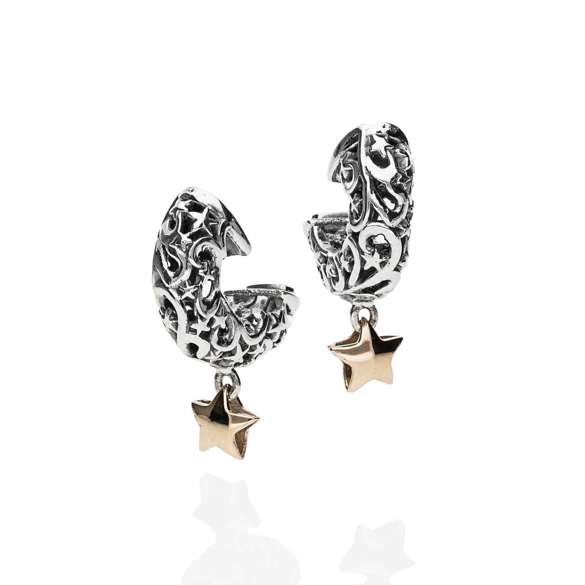 Orecchini Polvere di Stelle cerchietto stellina...