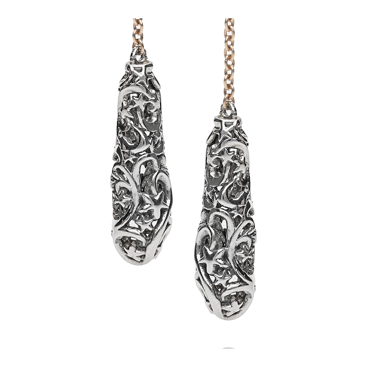 Orecchini Polvere di stelle barilotti piccoli