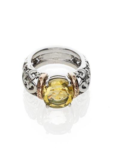 Anello Polvere di Stelle cerchietto pietra ovale