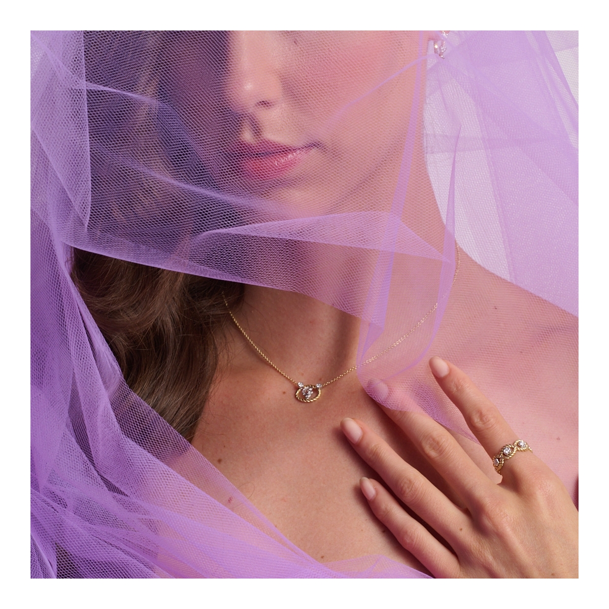 copy of Intreccio 5 fili fiori oro 18kt