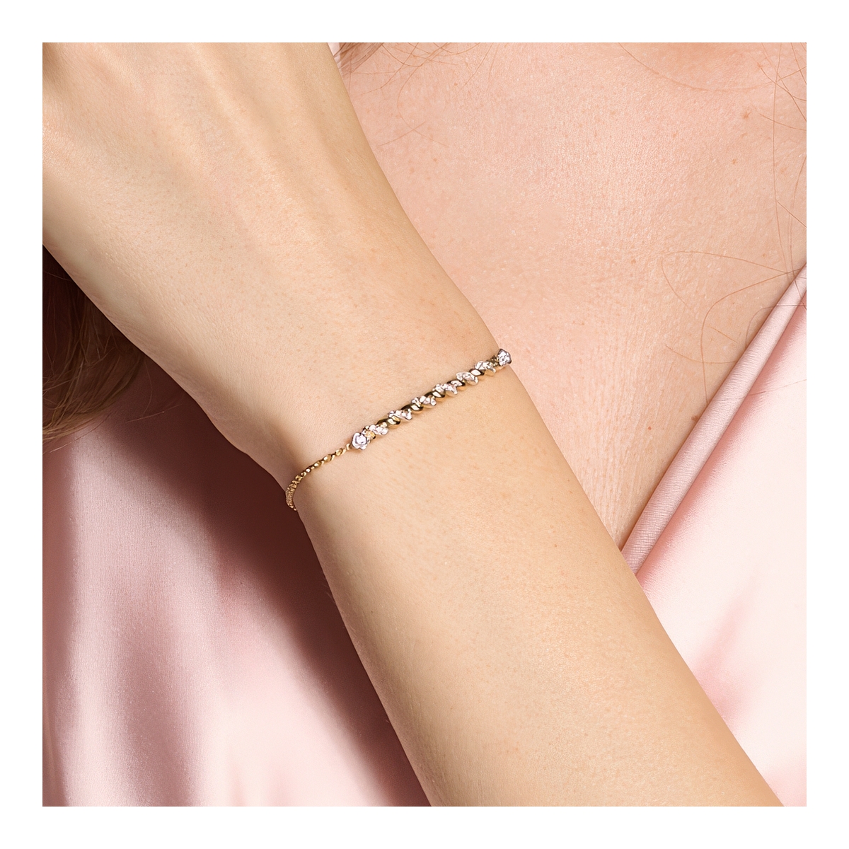 bracciale Intreccio fili oro 18kt