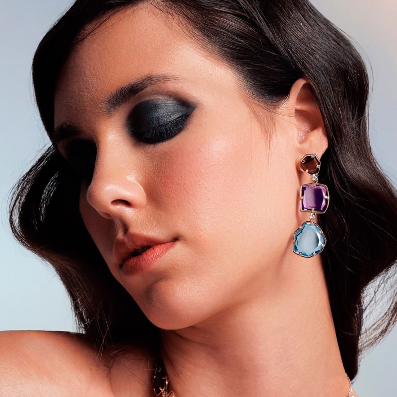 orecchini Giuggiola pietre varie