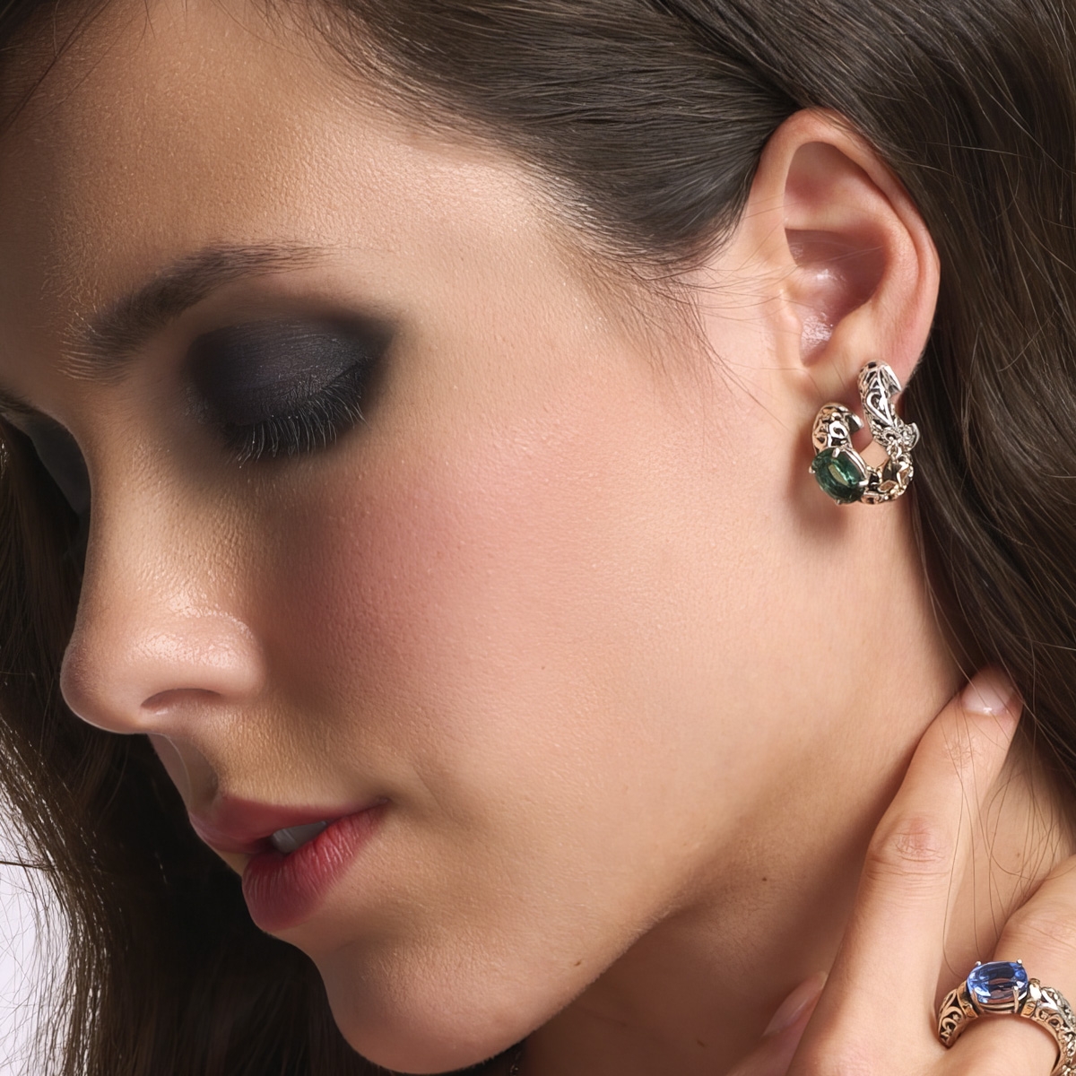 Polvere di Stelle earrings with dome