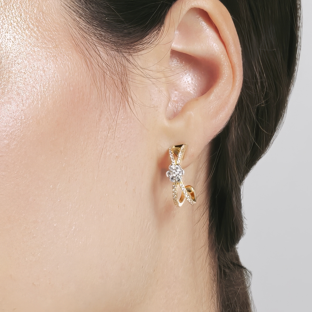 copy of Fiore di pesco fiori tre gold18kt 2