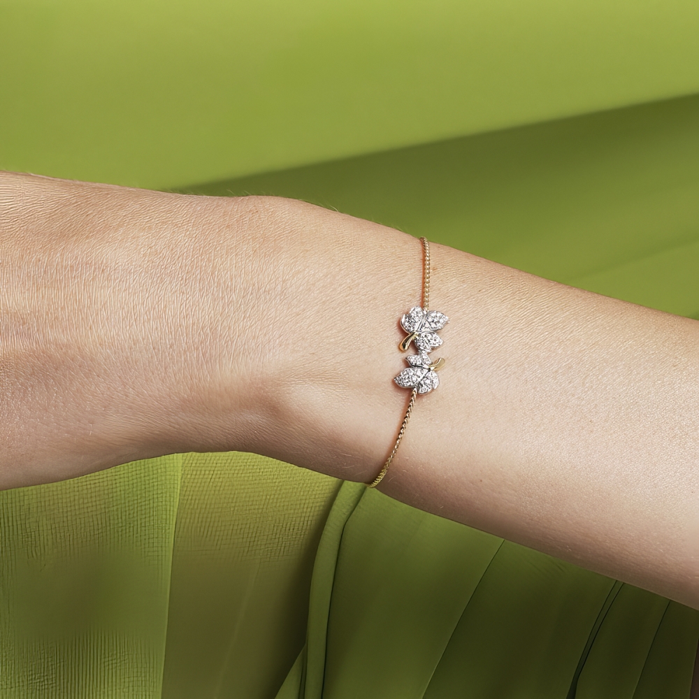 Bracciale Foglia contrarié 2