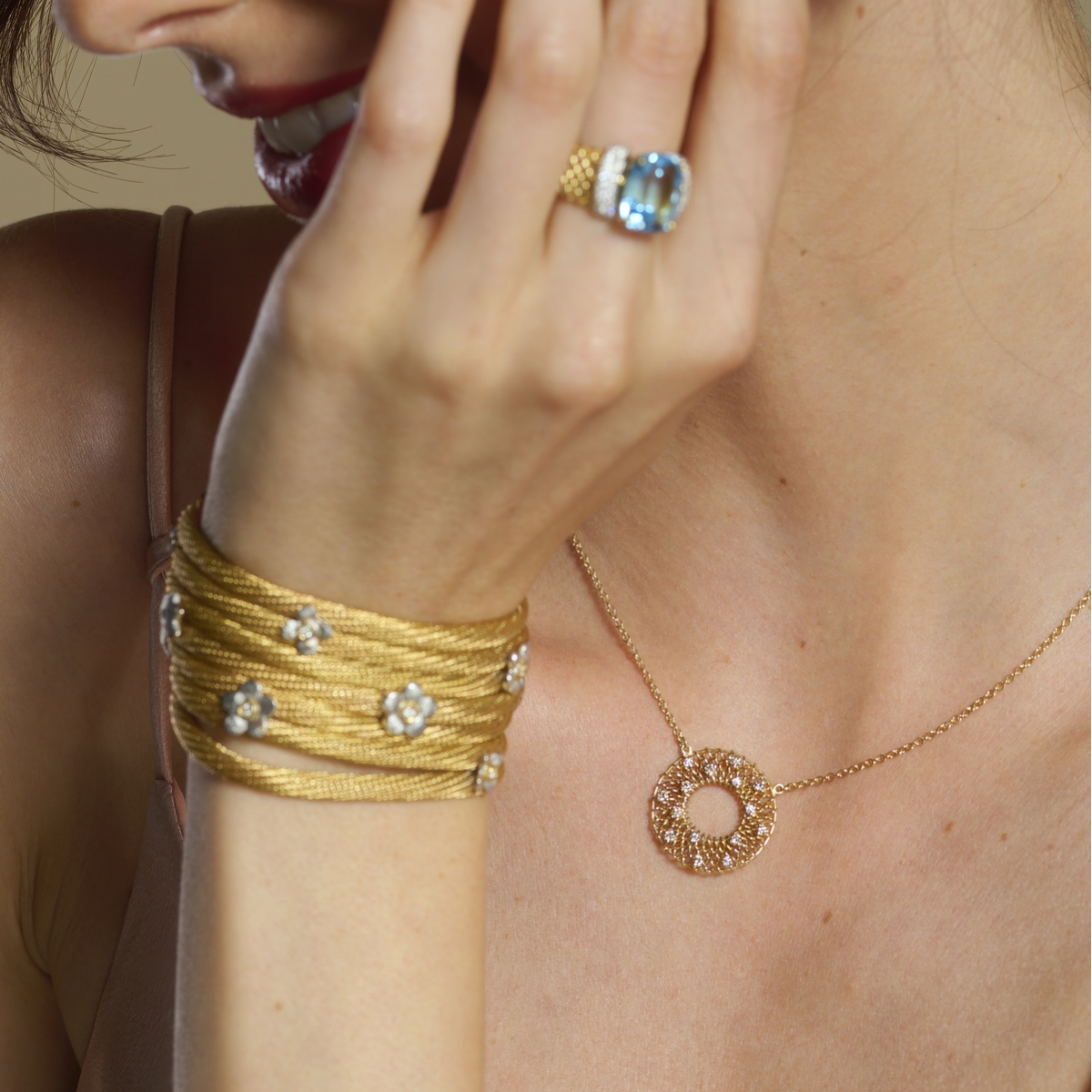 copy of Tondino raggio di sole gold18kt