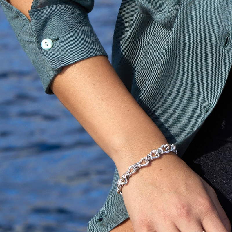 Bracciale Nodi intreccio catena