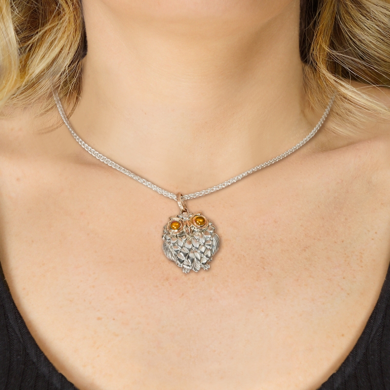 Civetta  new silver& gold9kt