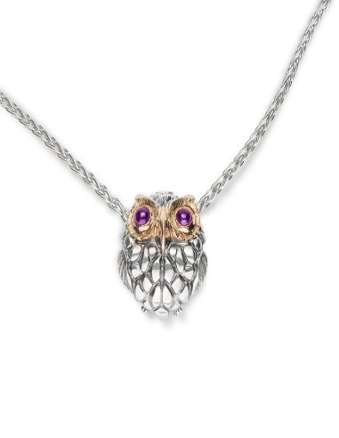 Collana Civetta cerchio grande