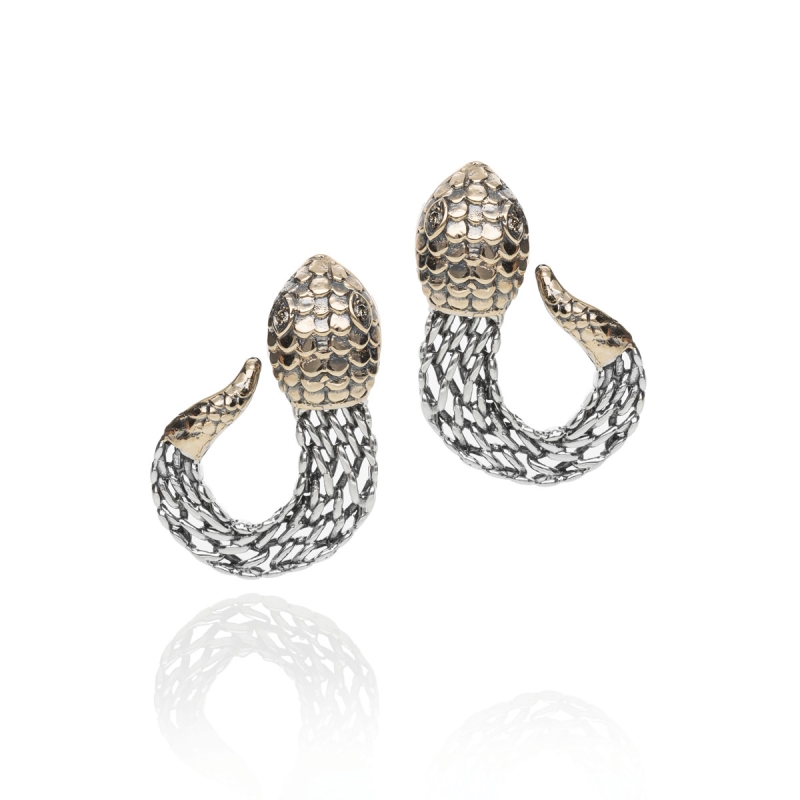 copy of Medievale collana serpente gold9kt&silver