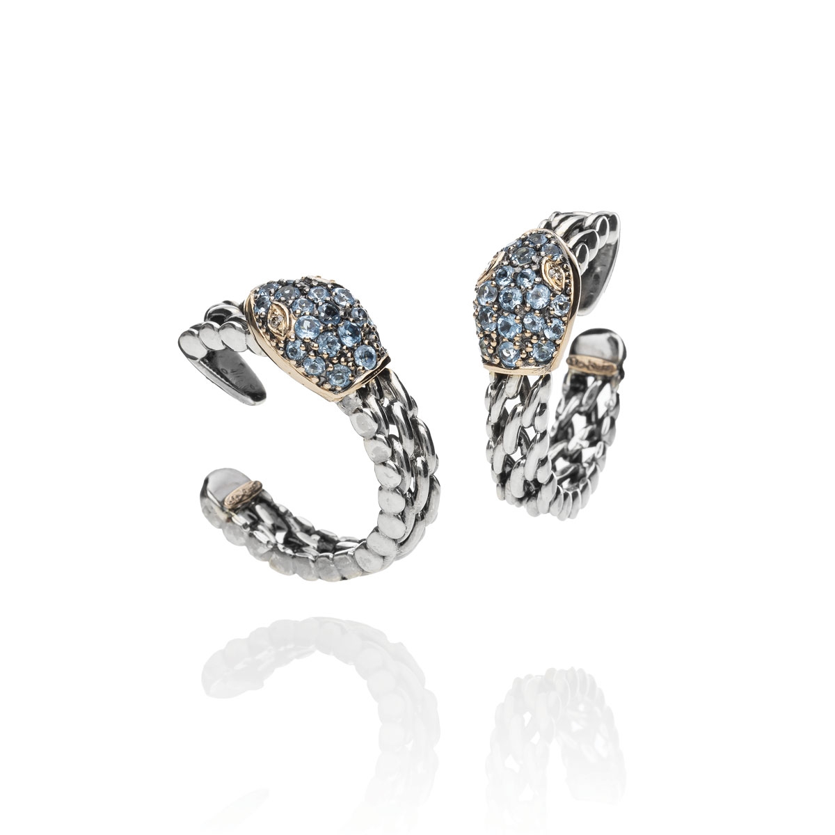 copy of Medievale collana serpente gold9kt&silver