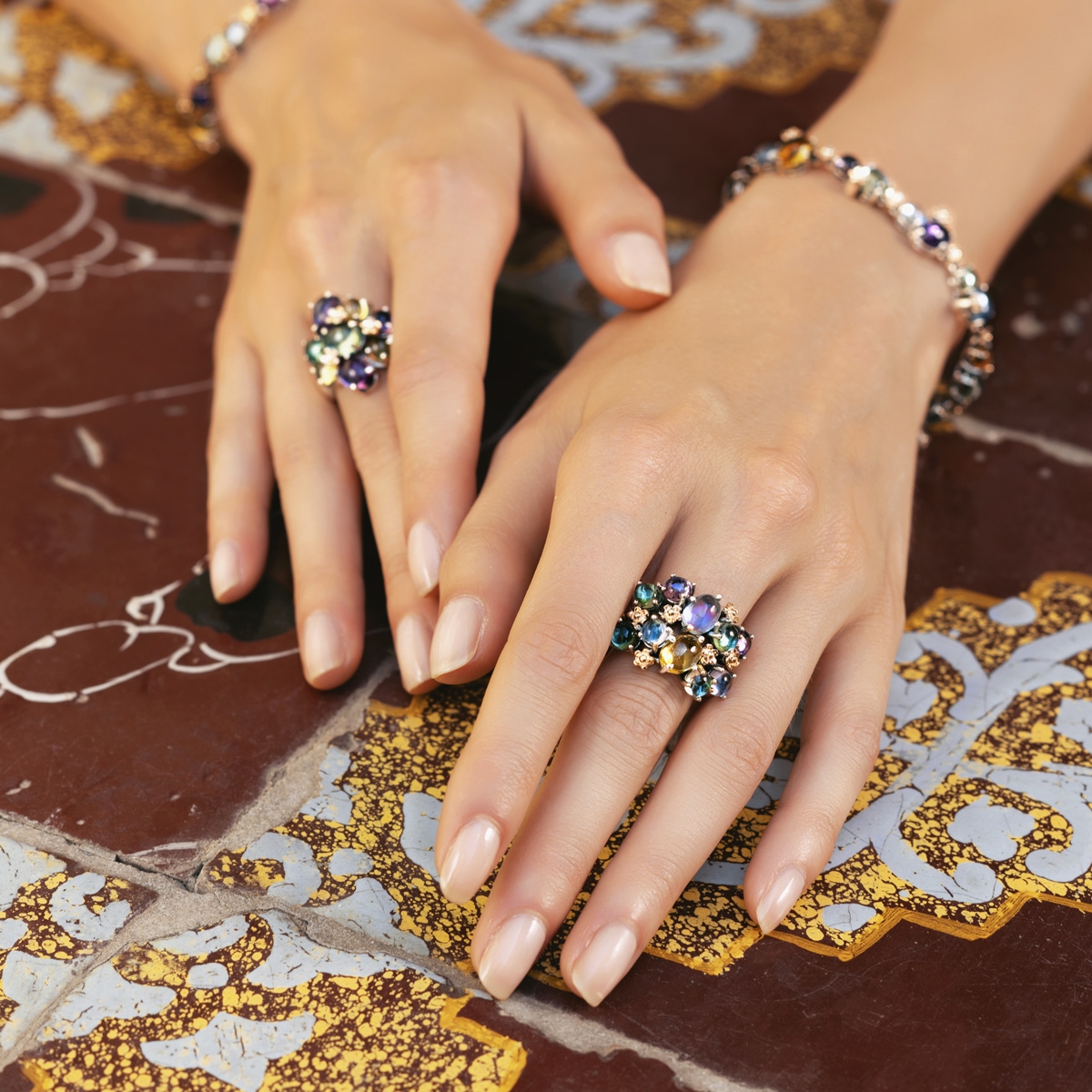 copy of Positano silver&9ktgold