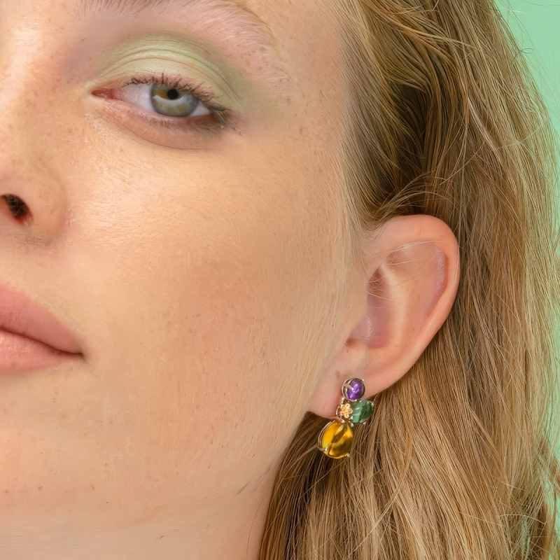 copy of Positano lobe earrings