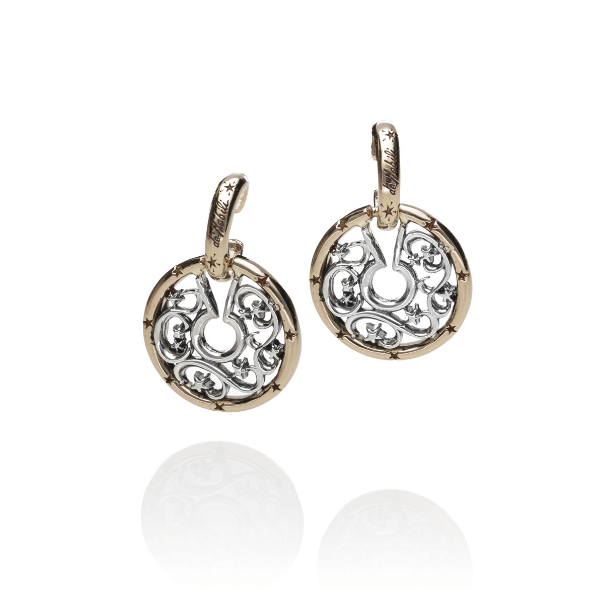 copy of Polvere di Stelle earrings with dome