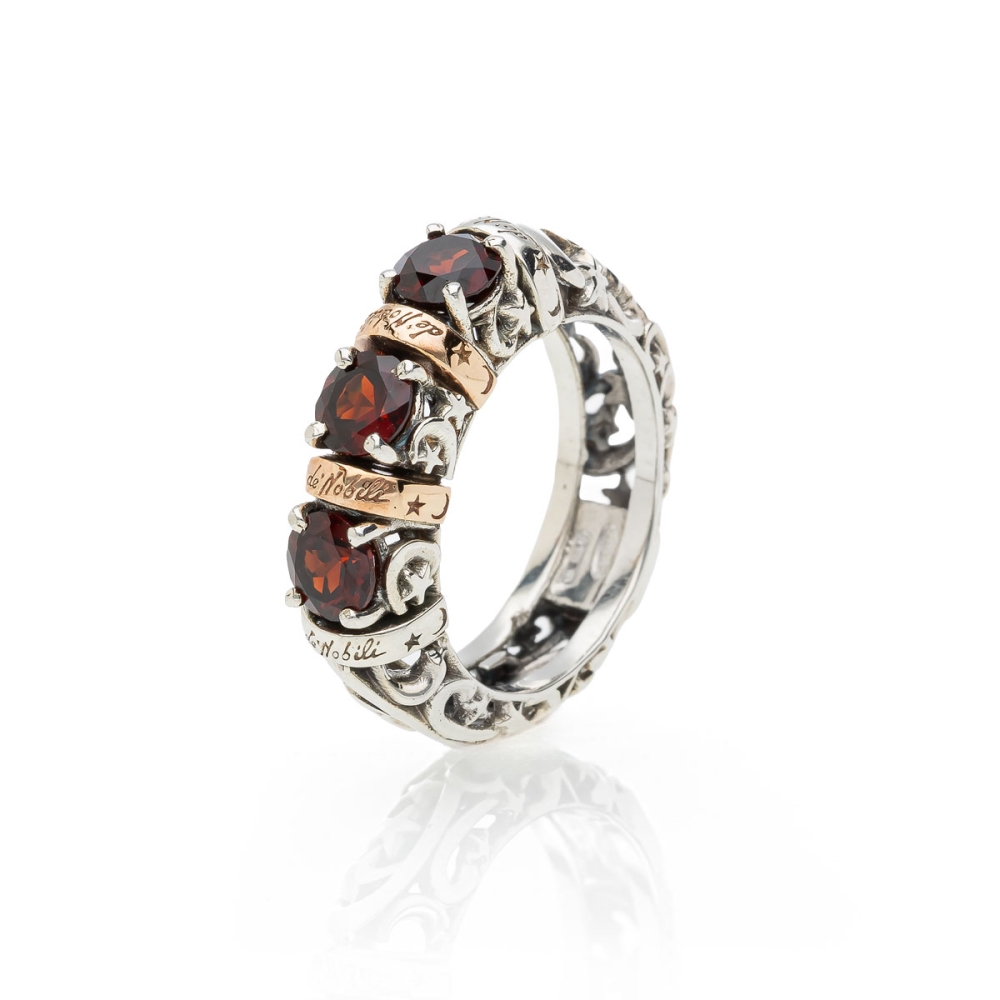 Anello Polvere di Stelle 3 pietre