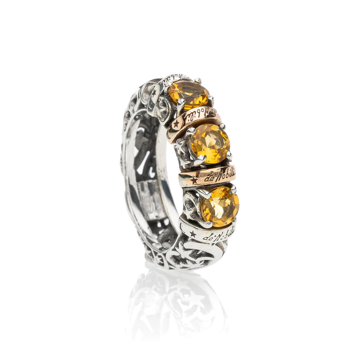 Anello Polvere di Stelle 3 pietre